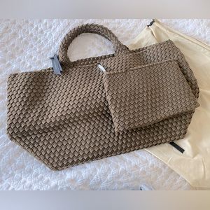 Naghedi St Barthes large bag NWT mink